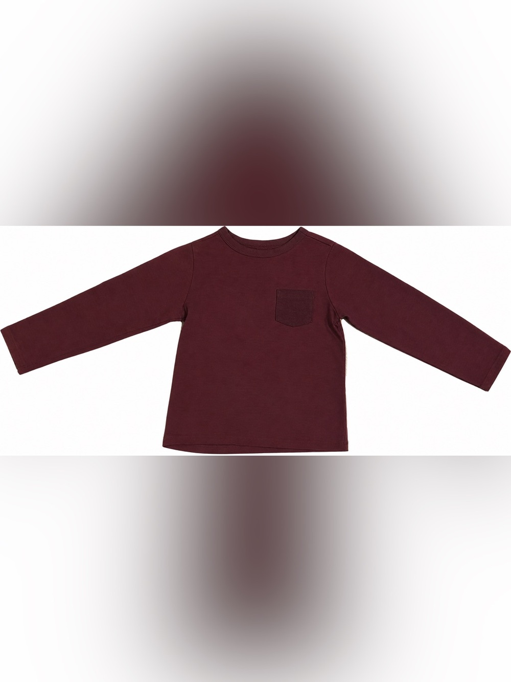 Wonder Nation Boys 5T Burgundy Long Sleeve Shirt